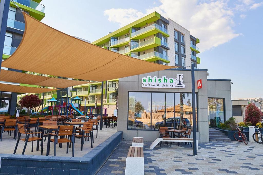 Aquamarin 2Bd Apt Spa N Pools Beach Resort Navodari Dış mekan fotoğraf