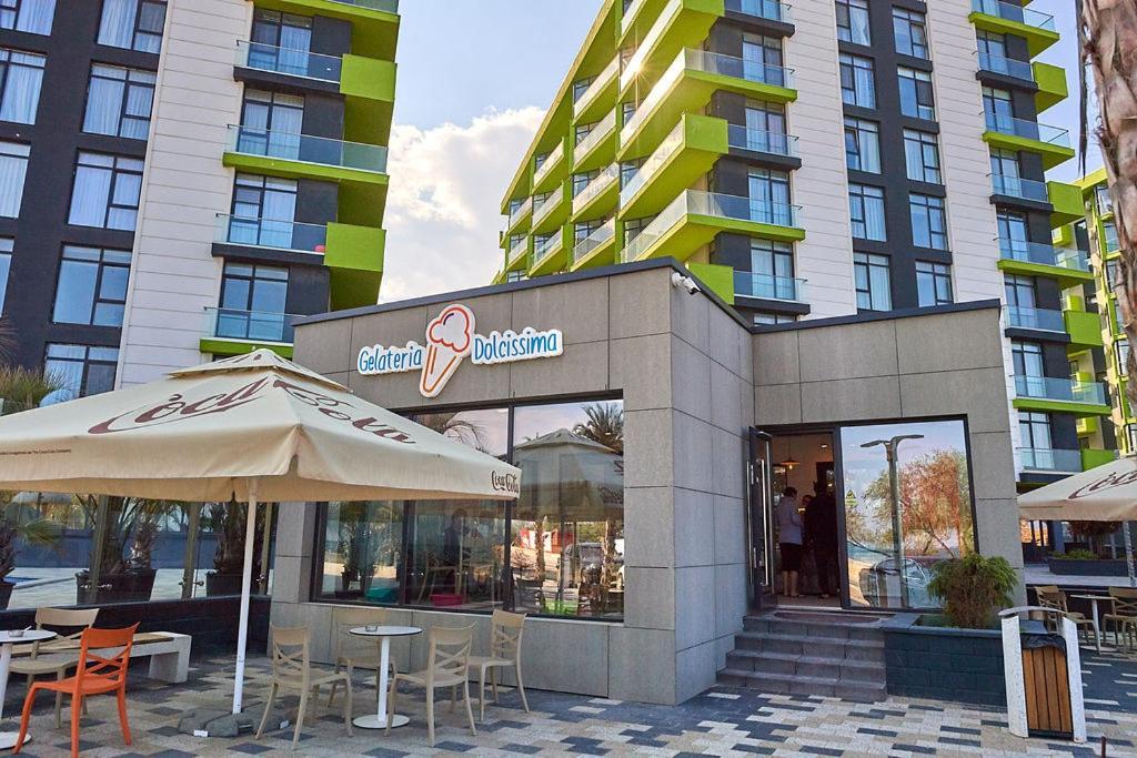 Aquamarin 2Bd Apt Spa N Pools Beach Resort Navodari Dış mekan fotoğraf